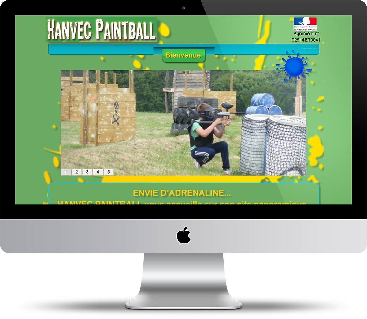 hanvec-paintball-website